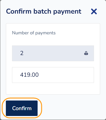 How do a user create a local batch payment?