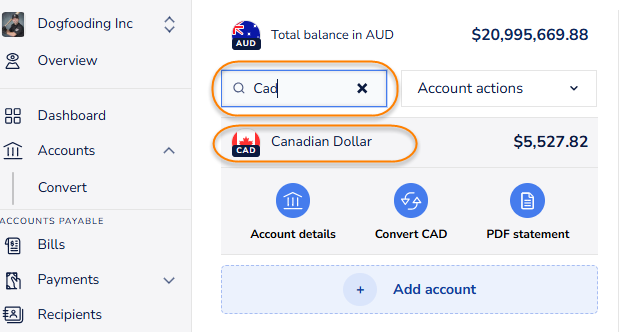 Can I received funds from my customer?